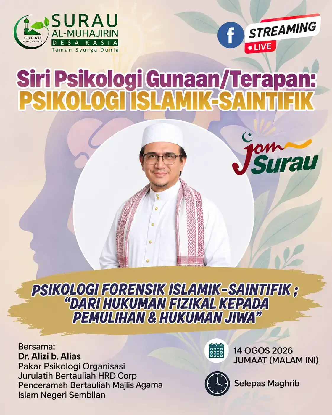 Perkongsian Dr Alizi Alias dalam program 8
