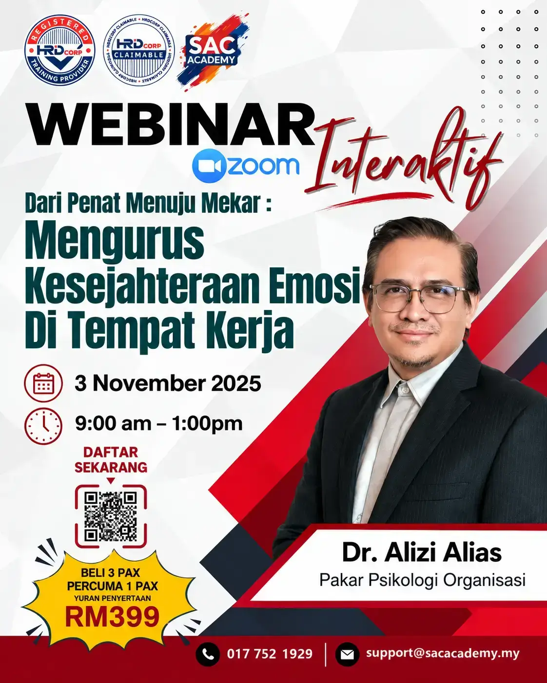Perkongsian Dr Alizi Alias dalam program 4