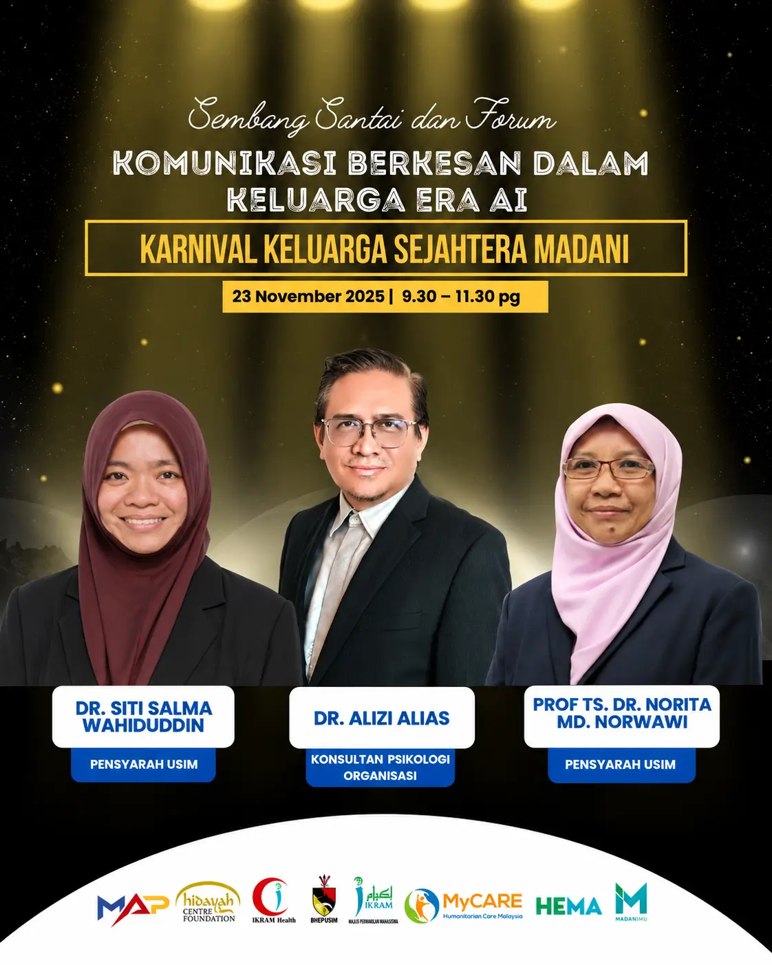 Perkongsian Dr Alizi Alias dalam program 2