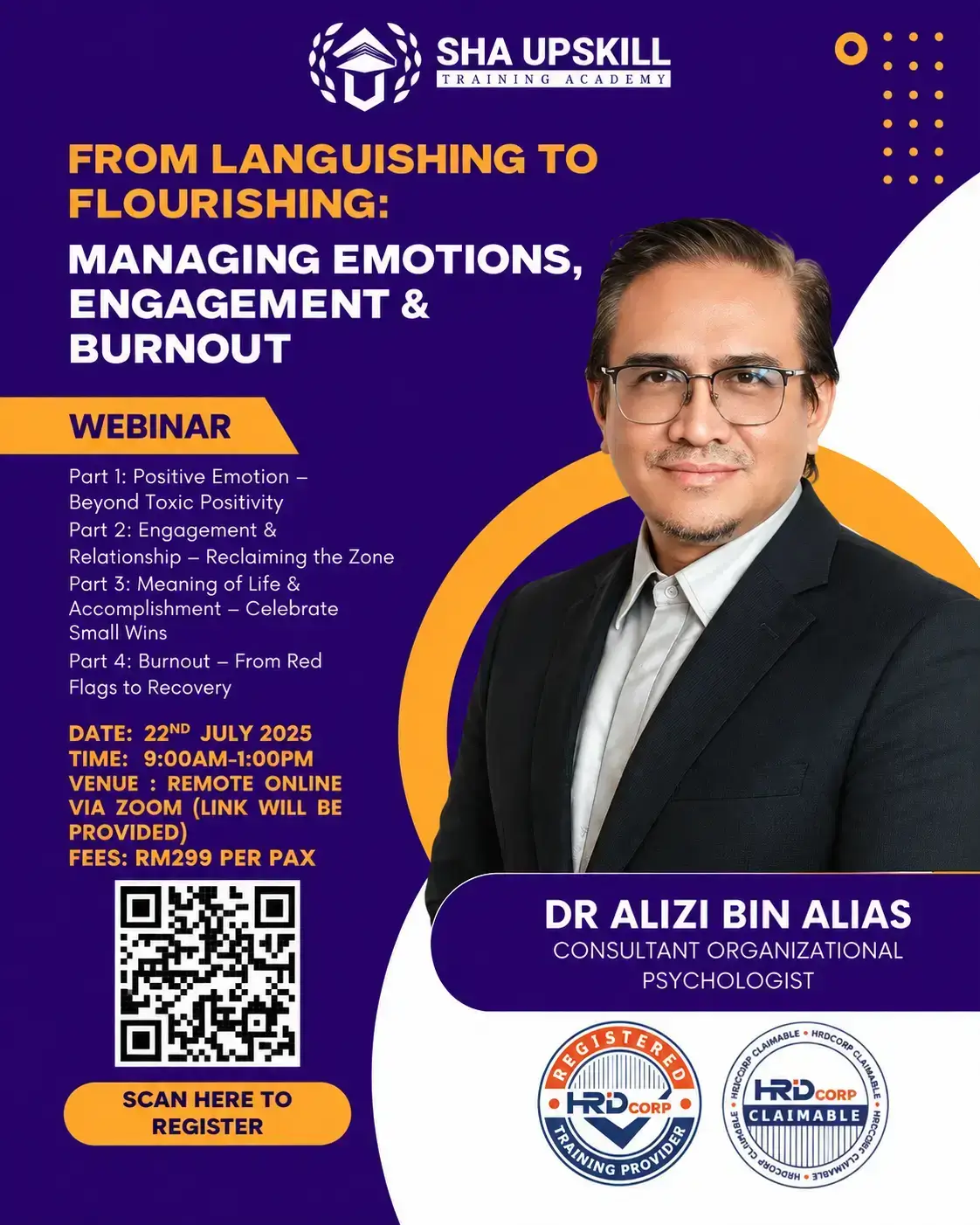 Perkongsian Dr Alizi Alias dalam program 5