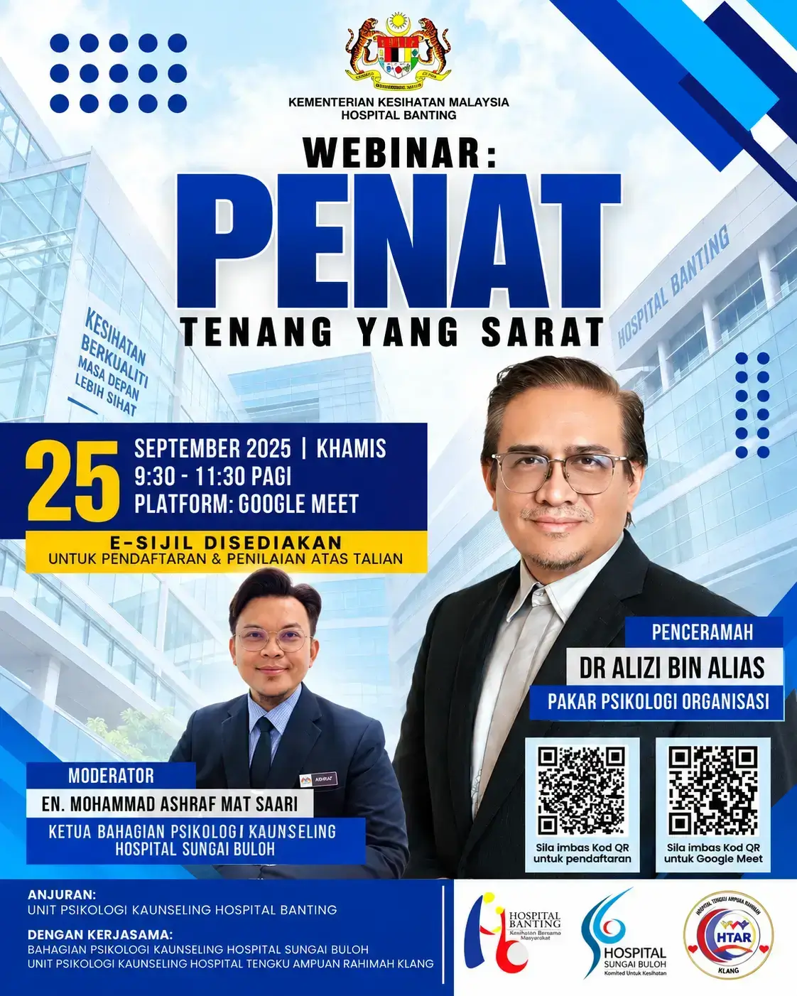 Perkongsian Dr Alizi Alias dalam program 6